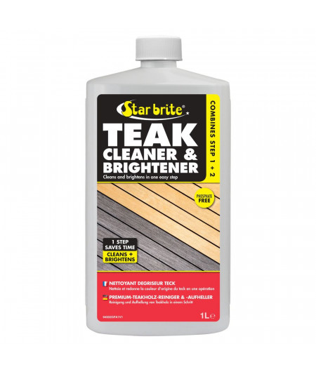 STAR BRITE Nettoyant rénovateur teck 1L