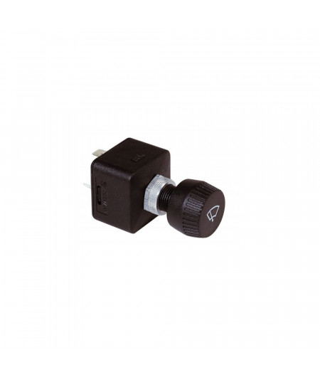 VETUS Interrupteur rond 3 positions moteur essuie glaces RW0