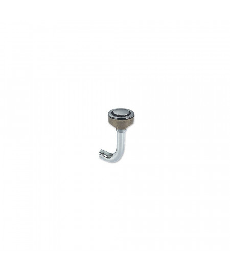 FORESTI Event flush coudé laiton chromé Ø16mm