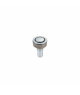 FORESTI Event flush droit laiton chromé Ø16mm - VRAC -