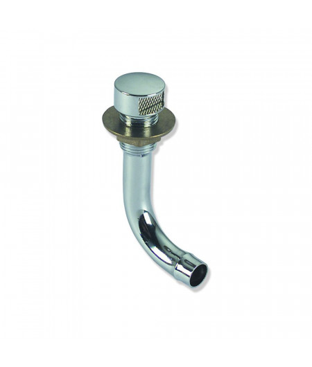 FORESTI Event coudé laiton chromé Ø16mm