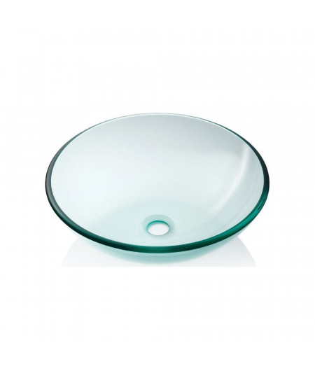 Evier sphérique transparent Ø 280mm