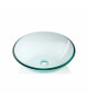 Evier sphérique transparent Ø 280mm