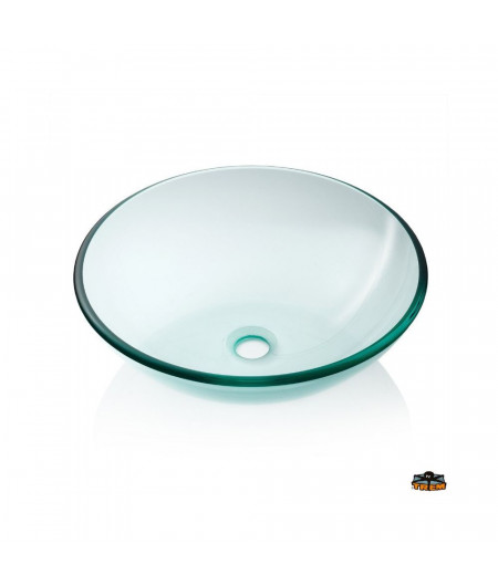 Evier sphérique transparent Ø 350mm
