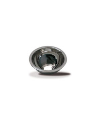 BARKA Evier hémisphérique inox poli miroir Ø200 mm H 100 mm