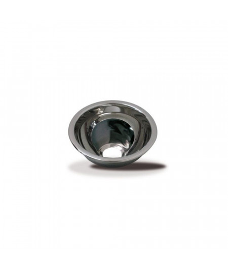 BARKA Evier hémisphérique inox poli miroir Ø200 mm H 100 mm