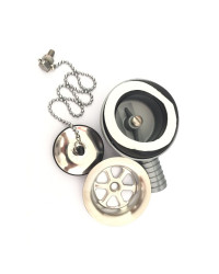 BARKA Bonde d'évier en plastique raccordement Ø25 mm