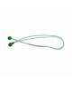 Ferlette élastique 80cm Ø4mm à boule plastique verte l'unité