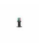 LALIZAS Feu 360° tricolore sur hampe, support noir