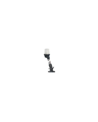 LALIZAS Feu tout horizon noir sur hampe rabattable 64cm