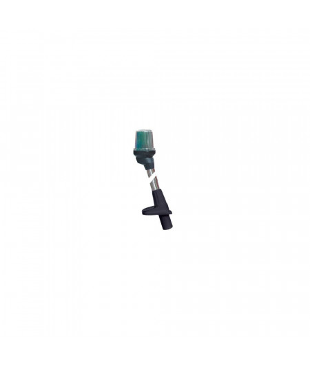 LALIZAS Feu tricolore noir sur hampe amovible 54cm