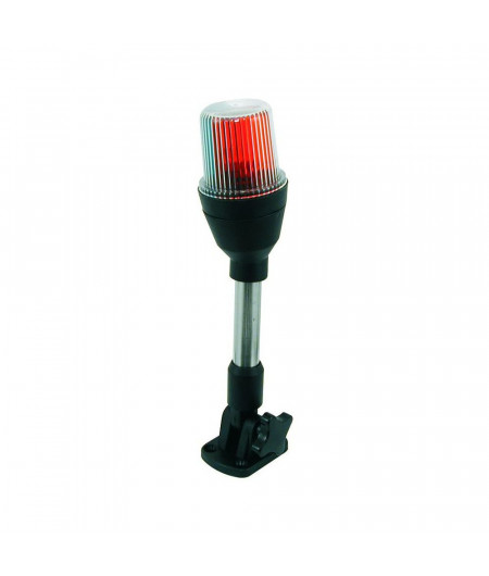 Feu tricolore sur hampe rabattable 23cm
