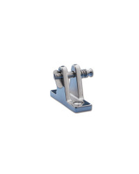TREM Platine inox d'articulation droite avec axe pour bimini