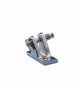 TREM Platine inox d'articulation inclinée avec axe pour bim