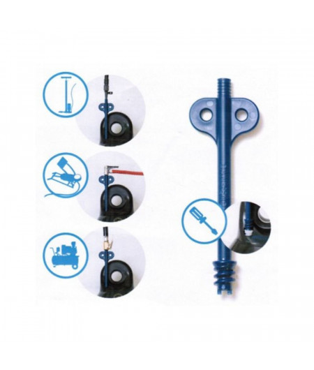 DAN FENDER Kit valve + adaptateur de gonflage