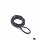Tresse polyester noire pour pare-battage Ø6mm - 1,5m