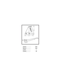 LALIZAS Hydrofoils pour moteur  50cv