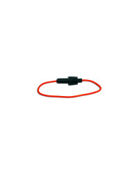 Porte fusible volant pour fusible verre 5x20