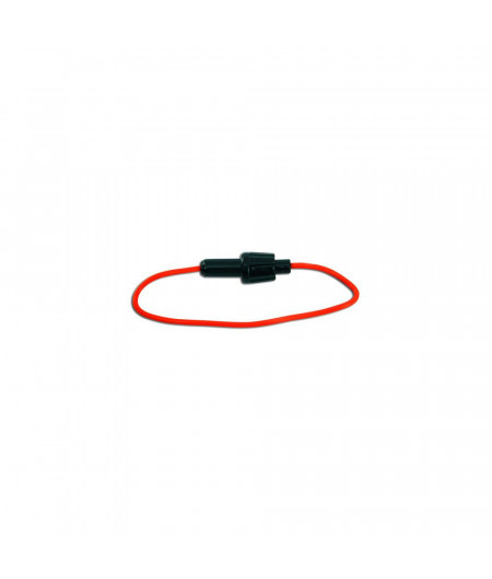 Porte fusible volant pour fusible verre 5x20