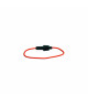 Porte fusible volant pour fusible verre 5x20