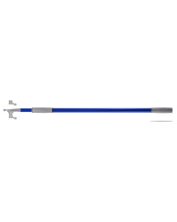 Gaffe téléscopique 1,20 / 2m bleu
