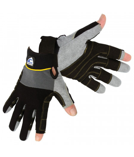 TYPHOON Gants team 2 doigts coupés M