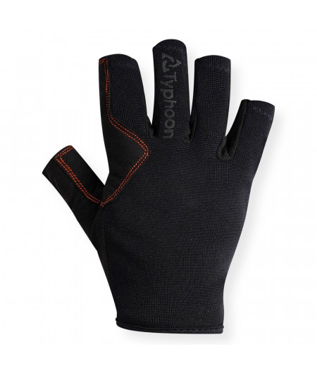 TYPHOON Gants Essentiel Doigts Courts - Adultes-Noir/Solar M