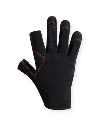 TYPHOON Gants Essentiel Doigts Longs Adultes- Noir/Solar XL