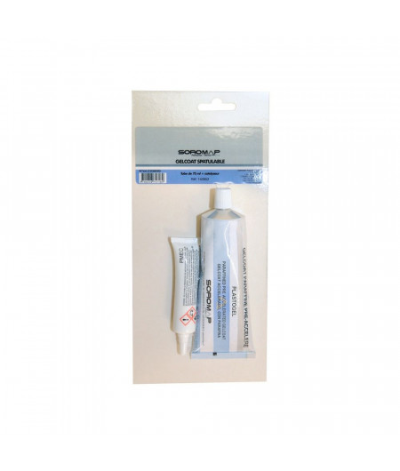 SOROMAP Gelcoat tube 75mL bleu marine + catalyseur