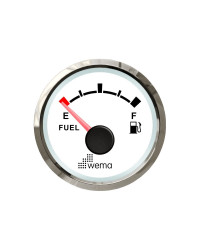 Jauge Silverline carburant NMEA2000 - blanc