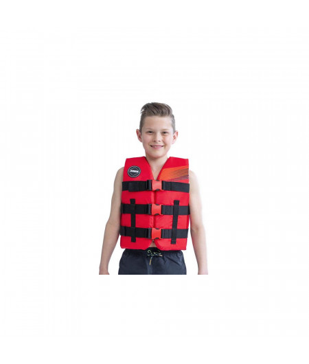 JOBE Gilet de sauvetage rouge - enfant 30-40kg