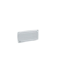 NUOVA RADE Grille aeration plastique rectangulaire blanche 2