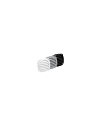 NUOVA RADE Grille aeration plastique ronde blanche Ø85 mm