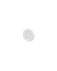 NUOVA RADE Grille aeration plastique ronde blanche Ø102 mm