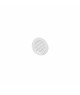 NUOVA RADE Grille aeration plastique ronde blanche Ø102 mm