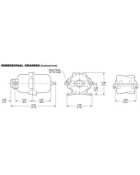 JABSCO Vase d'expansion 0,6L