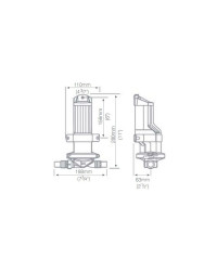 WHALE Gulper IC + bonde 12 V