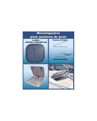 PLASTIMO Moustiquaire 800x800 mm pour panneau de pont