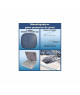 PLASTIMO Moustiquaire 800x800 mm pour panneau de pont