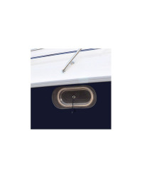 PLASTIMO Moustiquaire 490x230 mm pour hublot, les 2