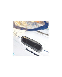 PLASTIMO Moustiquaire 490x230 mm pour hublot, les 2