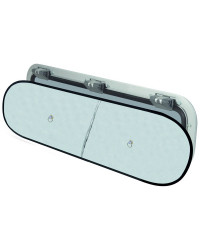 PLASTIMO Rideau occultant/moustiquaire 70 x300 mm pour hublo