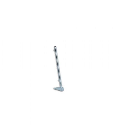 FORESTI Hampe de pavillon plat pont laiton chromé Ø20 - 1m