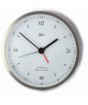 BARIGO Pentable pendule blanche avec alarme