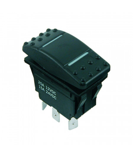 Interrupteur à bascule lumineux 25A on/off/on