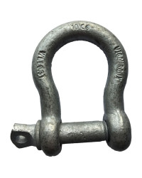 Manille lyre galva marquée Ø22mm vrac