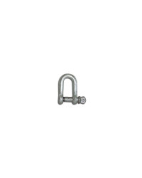Manille droite galva marquée Ø14mm vrac