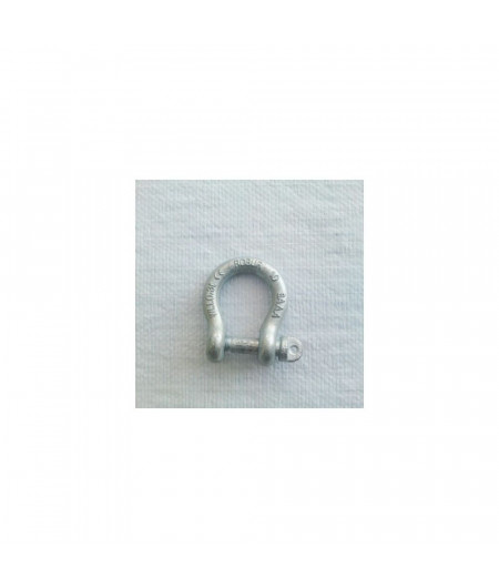 Manille lyre galva marquée Ø8mm vrac