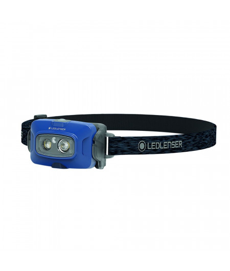 LEDLENSER Lampe frontale rechargeable HF4R bleue