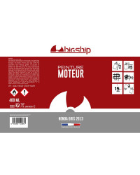 Bombe de peinture Honda gris 2013 400 ml